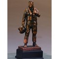 Marian Imports Marian Imports F54208 Air Force Bronze Plated Resin Sculpture 54208